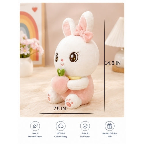 Cute Rabbit Plush Soft Toy for Kids For Boys and Girls