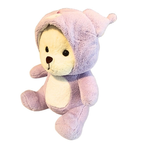 Cute Teddy Plush Soft Toy with Hoodie – Premium Stuffed Toy for Kids