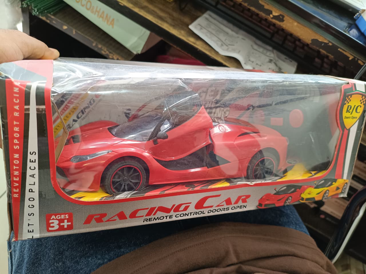 Remote Control Super Sports Car with Opening Doors & LED Lights