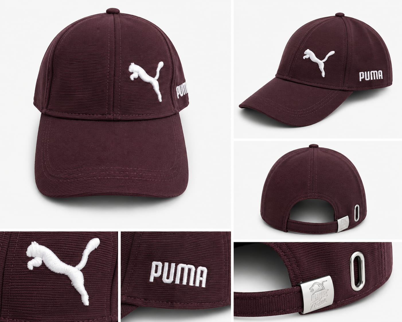 Premium Sports Cap | Adjustable Baseball Cap for Boys and Girls | Maroon, Red & Dark Blue