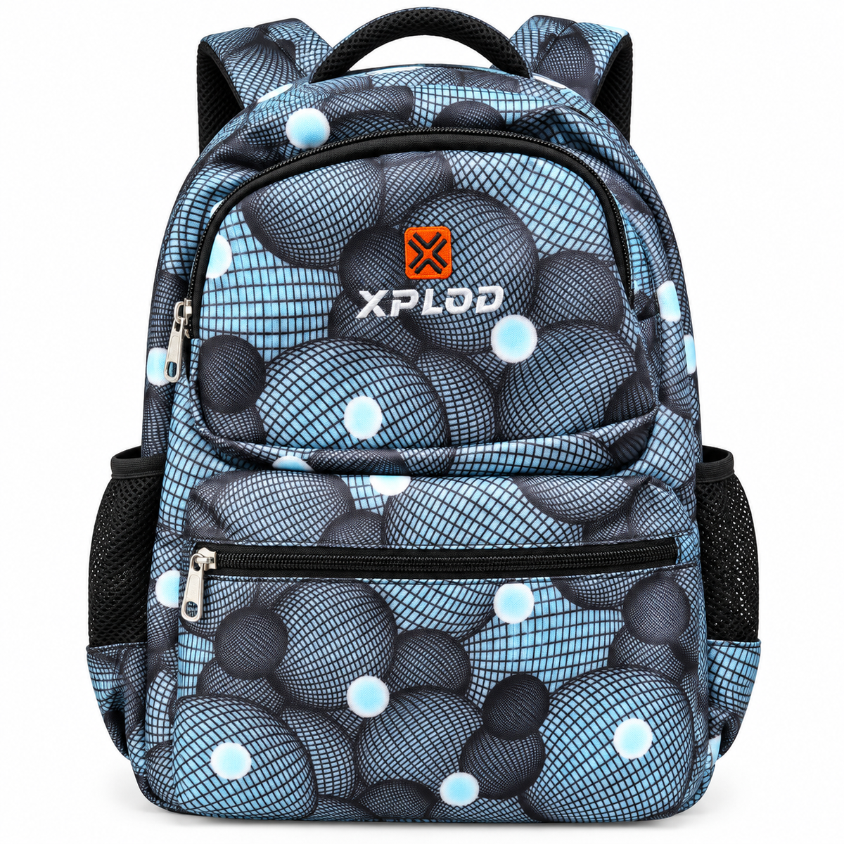 Xplod Stylish Backpack for School, College & Travel | Spacious Laptop & Daily Use Bag with Side Bottle Pockets