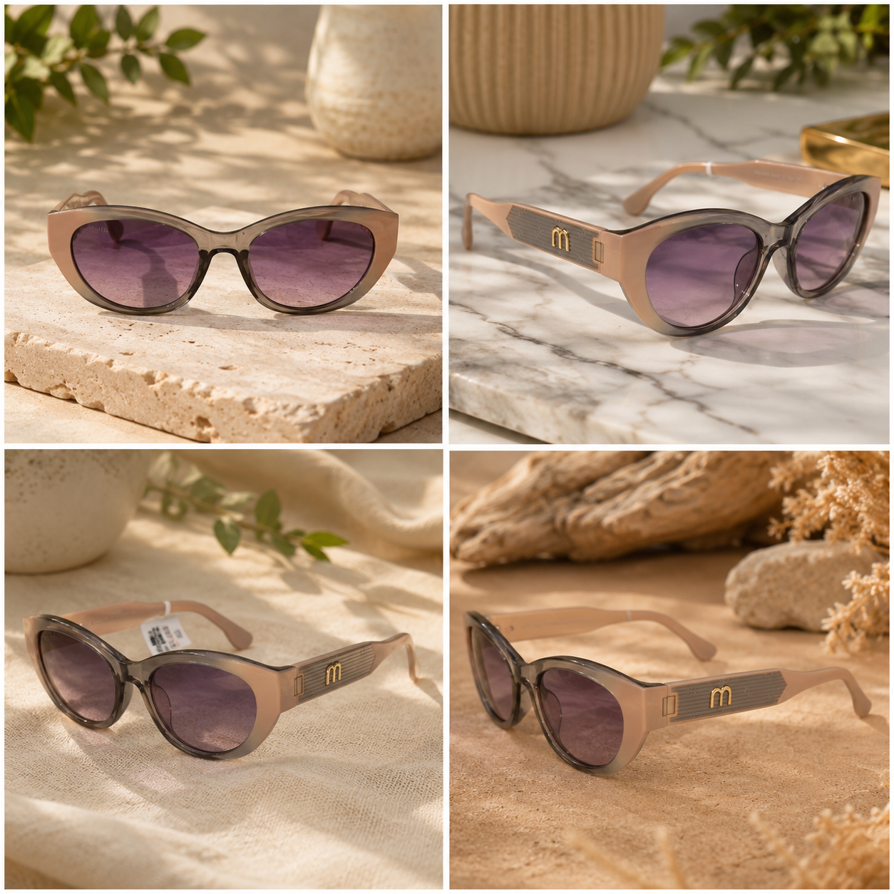 Premium Square Frame UV Protection Sunglasses