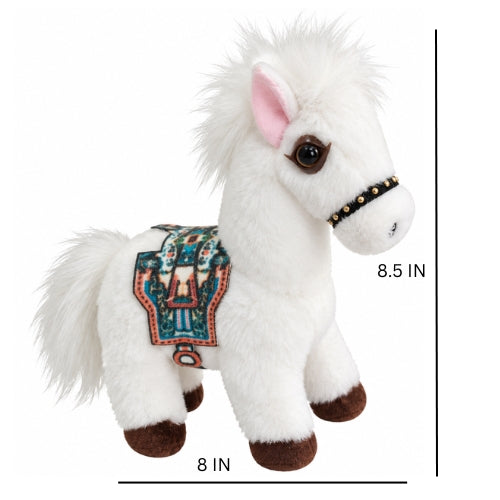 Walking & Sound Horse Soft Toy – Moving Horse Toy for Boys and Girls