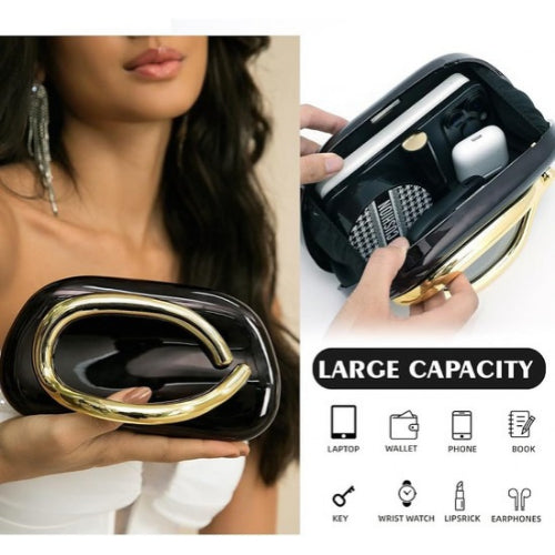Luxury Acrylic Clutch Bag For Women | Premium Chain Sling Party Handbag