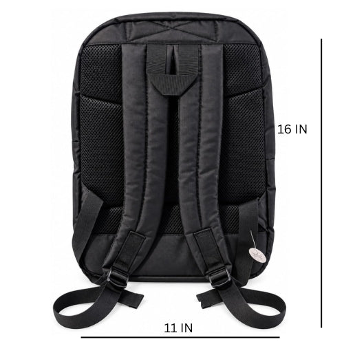 Harry Potter Kids School Backpack | 4 Zipper Spacious School Bag | Lightweight Backpack with Side Mesh Pockets