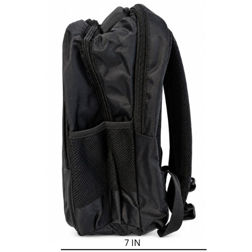 Harry Potter Kids School Backpack | 4 Zipper Spacious School Bag | Lightweight Backpack with Side Mesh Pockets