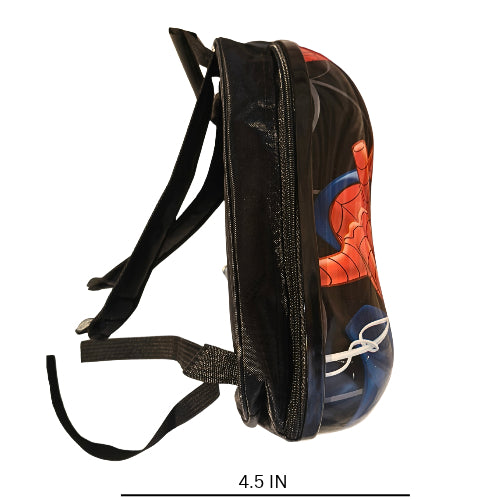 Kids Spider-Man Backpack | 1 Zipper Cartoon School Bag | Stylish Lightweight Backpack for Boys
