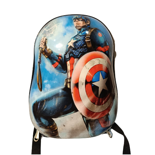 Kids Spider-Man Backpack | 1 Zipper Cartoon School Bag | Stylish Lightweight Backpack for Boys