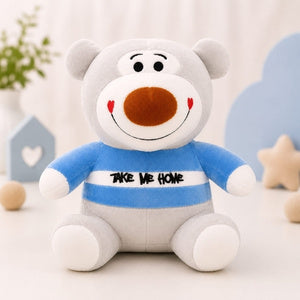 Premium Teddy Bear Soft Toy with Take Me Home Design