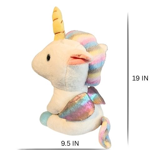 Unicorn Soft Toy Plush – Rainbow Wings Stuffed Toy for Kids