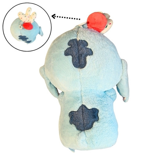 Cute Stitch Plush Soft Toy with Ice Cream - Premium Stuffed Toy for Kids