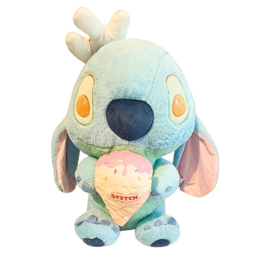 Cute Stitch Plush Soft Toy with Ice Cream - Premium Stuffed Toy for Kids