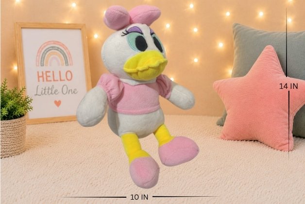 DAISY DUCK PLUSH SOFT TOY | GIFT FOR BOYS AND GIRLS