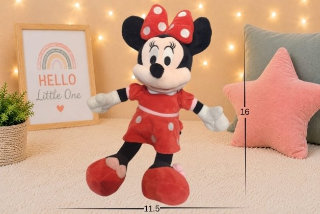 MINNIE MOUSE PLUSH RED SOFT TOY | GIFT FOR BOYS AND GIRLS