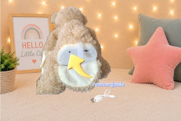 PEEK-A-BOO SPEAK TEDDY BEAR - PLUSH STUFFED ANIMAL WITH MOVING HANKY, -USB RECHARGEABLE | GIFT FOR BOYS AND GIRLS