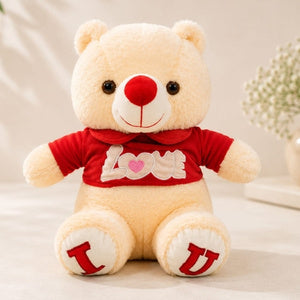 LOVE T-SHIRT TEDDY SOFT TOY | GIFT FOR BOYS AND GIRLS