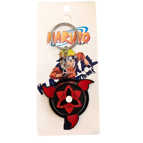 Sharingan Spinner Heavy Metal Keychain