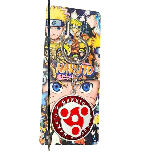 Naruto Tomoe Spinner Heavy Metal Keychain
