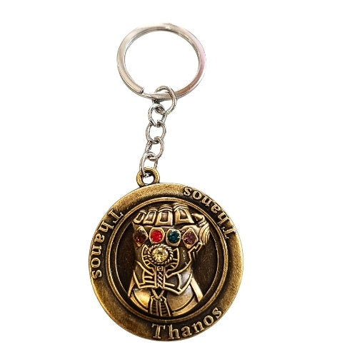 Thanos Spinner Heavy Metal Keychain