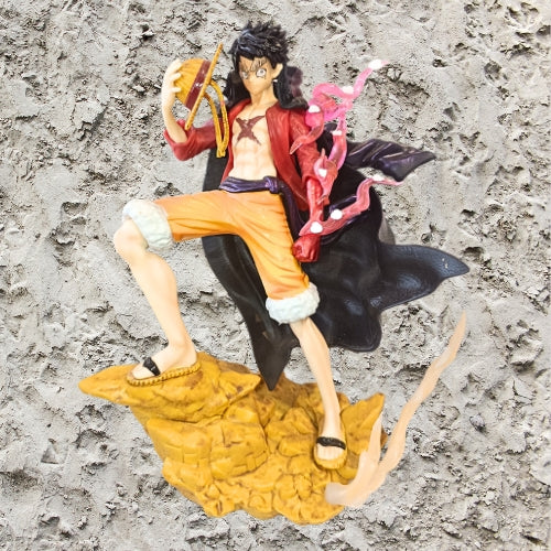 One Piece Monkey D. Luffy Gear Action Figure | Anime Collectible Statue with Effect Base