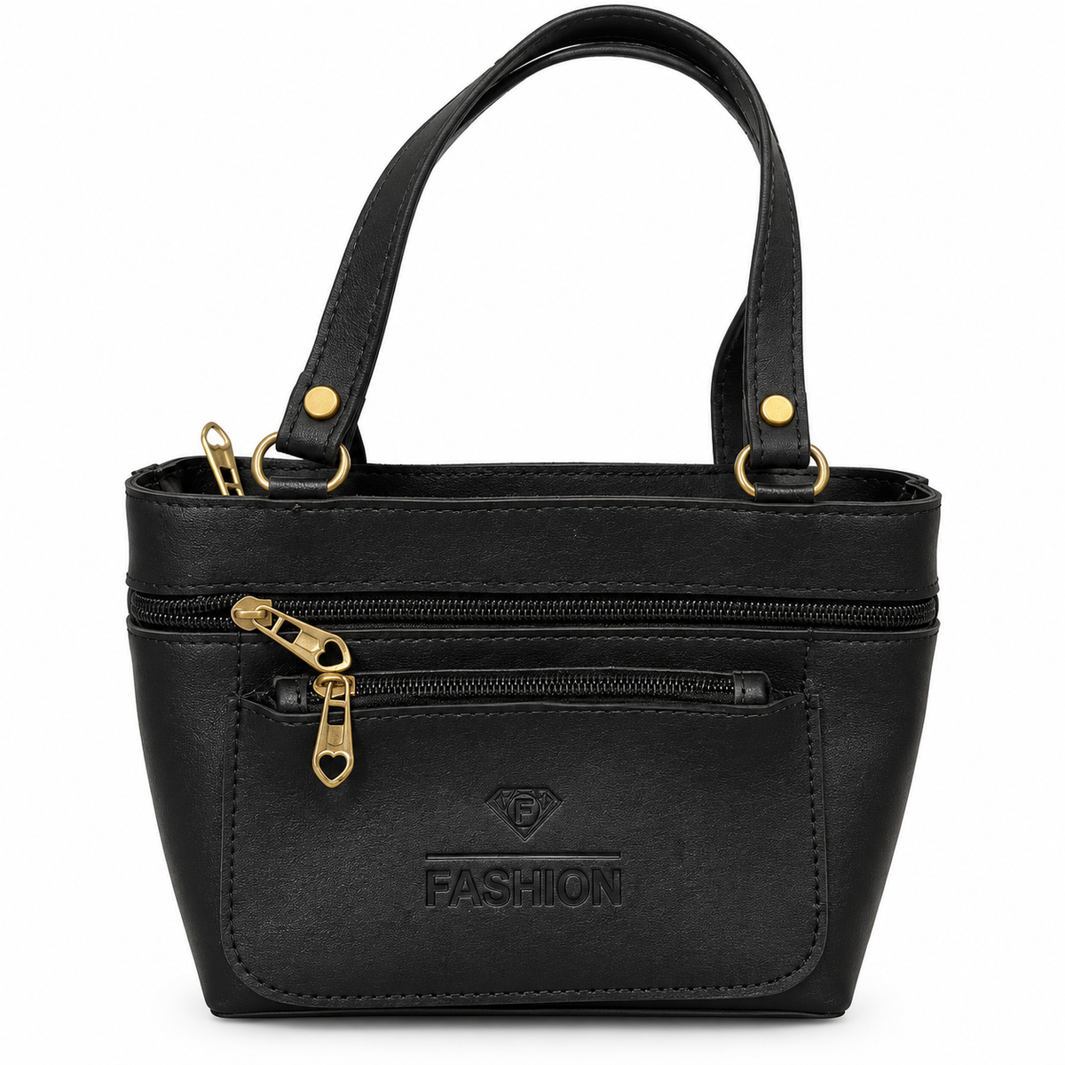 Premium Handbag Multi Zip-Compartment Handbag