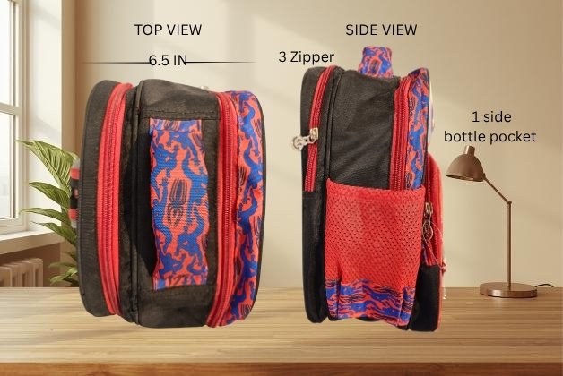 THE AMZING SPIDER-MAN 3D VIEW 13 INCH SCHOOL BAG FOR BOYS | SPIDERMAN BACKPACK | KIDS PICNIC BAG