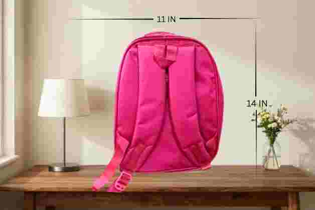Unicorns 3D VIEW 14 INCH SCHOOL BAG FOR GIRLS | RAINBOW THEME KIDS BACKPACK FOR SCHOOL & PICNIC