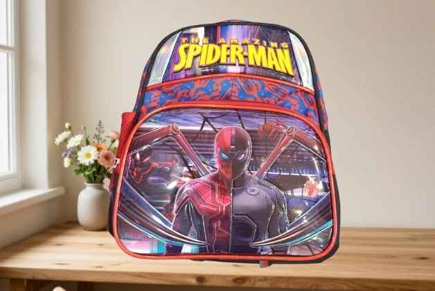 THE AMZING SPIDER-MAN 3D VIEW 13 INCH SCHOOL BAG FOR BOYS | SPIDERMAN BACKPACK | KIDS PICNIC BAG