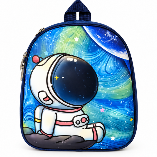 Space Explorer Astronaut Backpack for Kids – Galaxy Theme School Bag