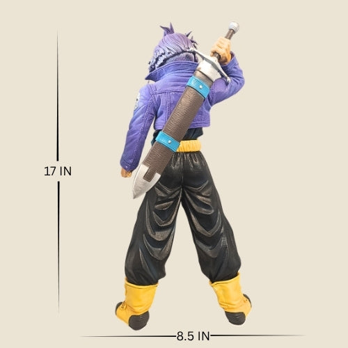 DBZ Anime Trunks Figure 2 Face Anime Statue 17 INCH | Collection Decoration ACTION FIGURE