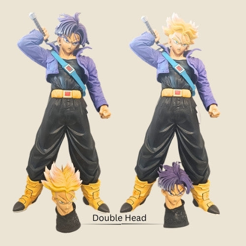 DBZ Anime Trunks Figure 2 Face Anime Statue 17 INCH | Collection Decoration ACTION FIGURE