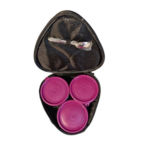 Insulated Stainless Steel Tiffin Box Set with Carry Bag & Spoon | Leak Proof Food Container | Portable Lunch Box for Office & School