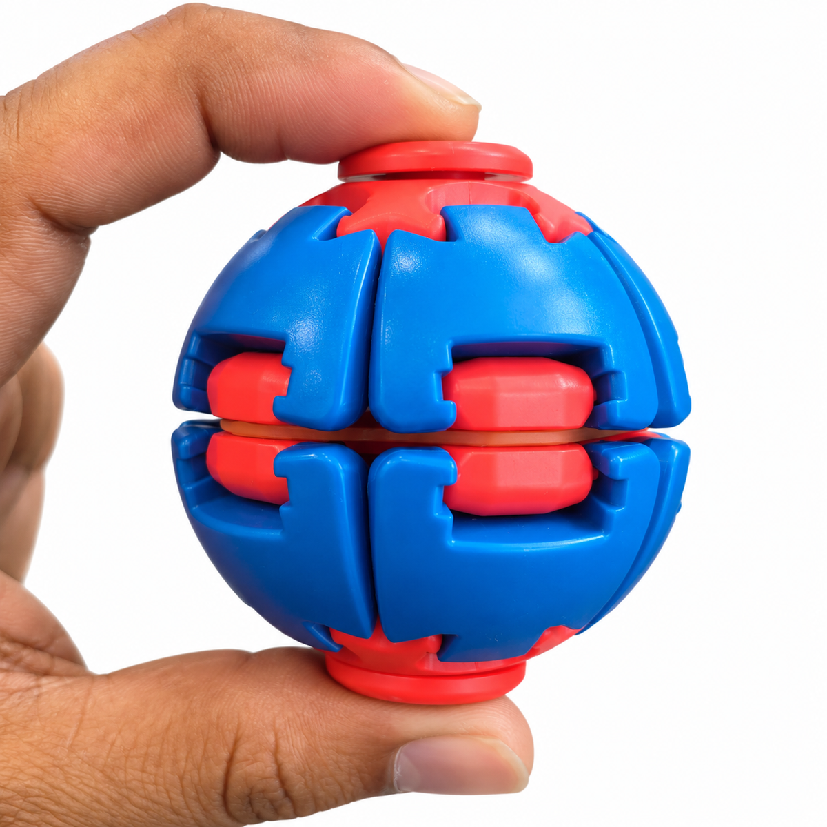 Transformable Fidget Spinner Ball Toy – Press, Transform & Spin Stress Relief