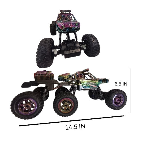 Climb King Beast High-Speed Remote Control Off-Road Car with Spray & Lights