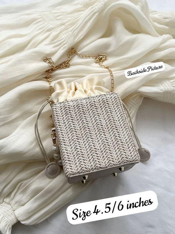 Cute floral Sunflower Pearl Potli Sling / Handbag