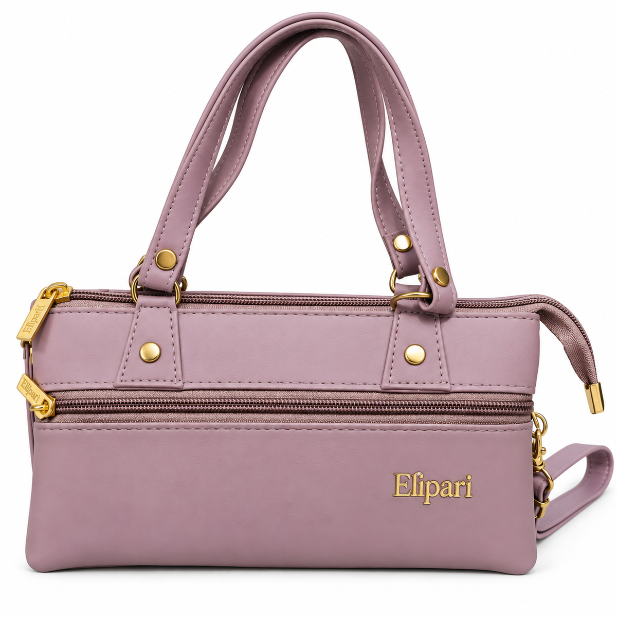3 Zip Multi Compartment Hand Bag & Sling Bag