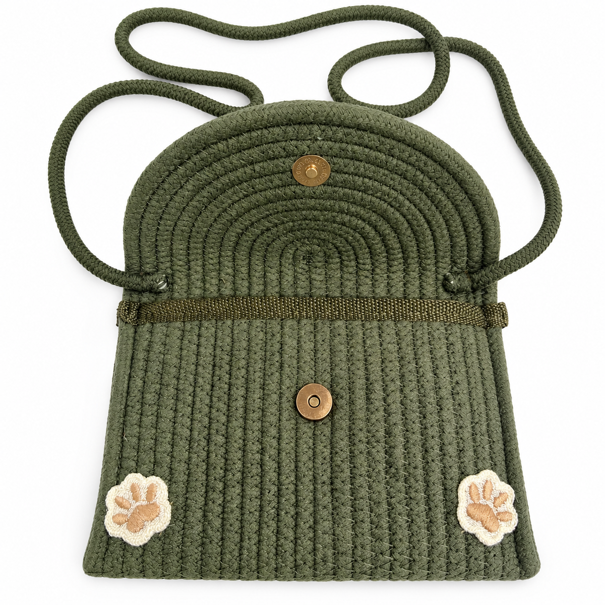 Cute Teddy Bear Crochet Sling Bag