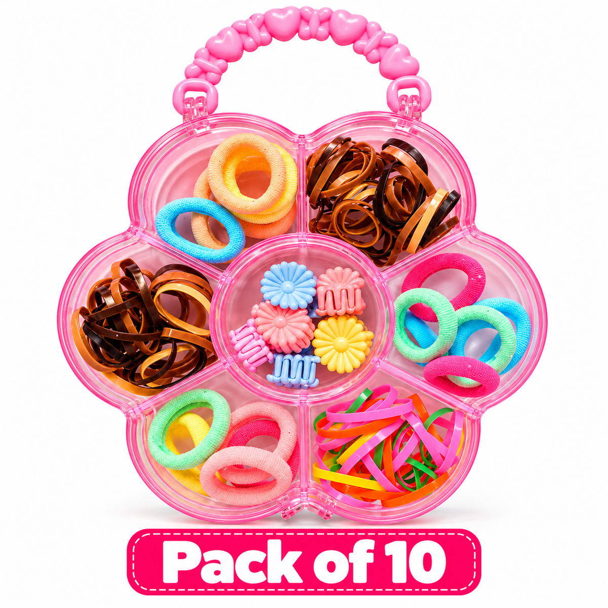 Navratri special hair accessories set – pack of 10
