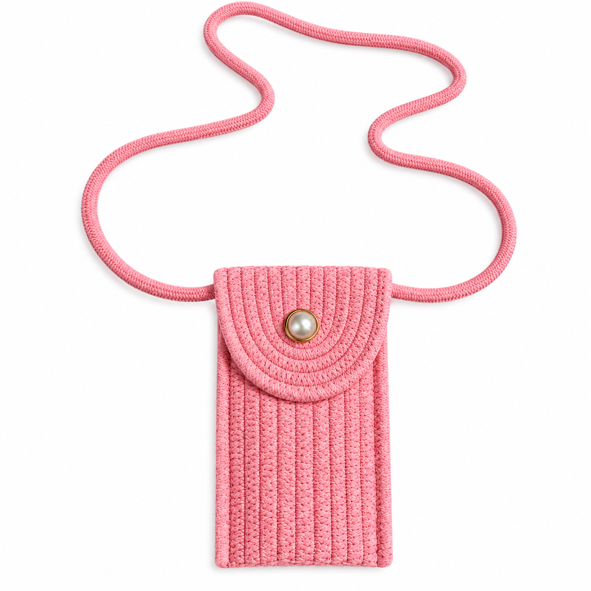 Handcrafted Crochet Mobile Sling Pouch