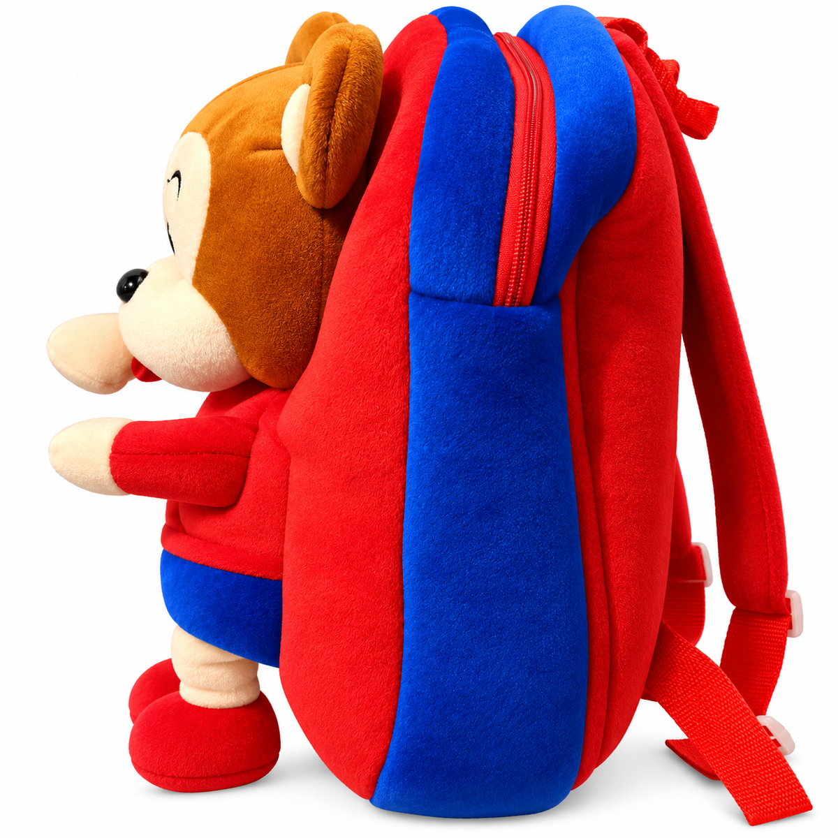 Cute Plush Monkey Backpack for Kids – Soft Toy School & Travel Bag