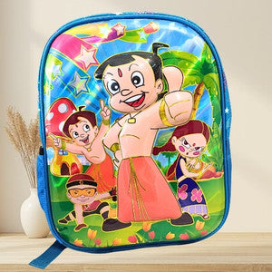 CHHOTA BHEEM 3D VIEW 13.5 INCH SCHOOL BAG FOR BOYS | KIDS LIGHTWEIGHT & STYLISH BAG