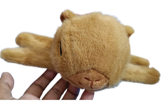 CAPYBARA SLAP BAND SOFT TOY (PINK) WITH TAIL SPINNING FUNCTION | GIFT FOR BOY AND GIRL