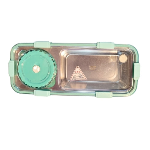 Premium Stainless Steel Compartment Lunch Box | Leak-Proof Bento |