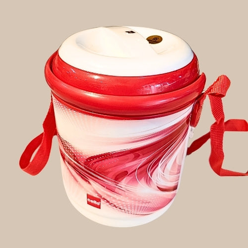 3 Container Insulated Lunch Carrier Set | Stainless Steel Tiffin Box with Carry Handle | Leak Proof Food Storage for Office & School
