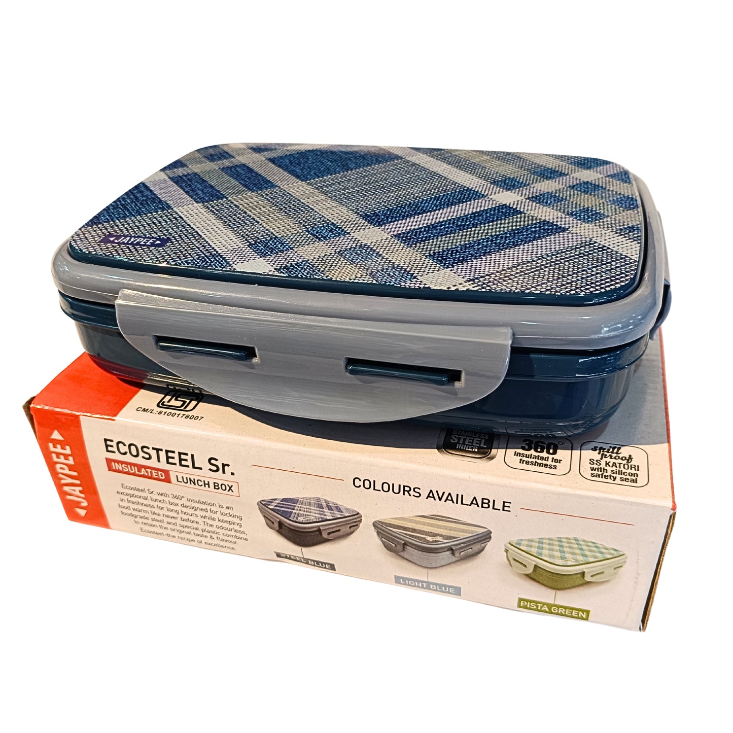 Premium Stainless Steel Lunch Box with Mini Snack Box & Spoon | Leakproof