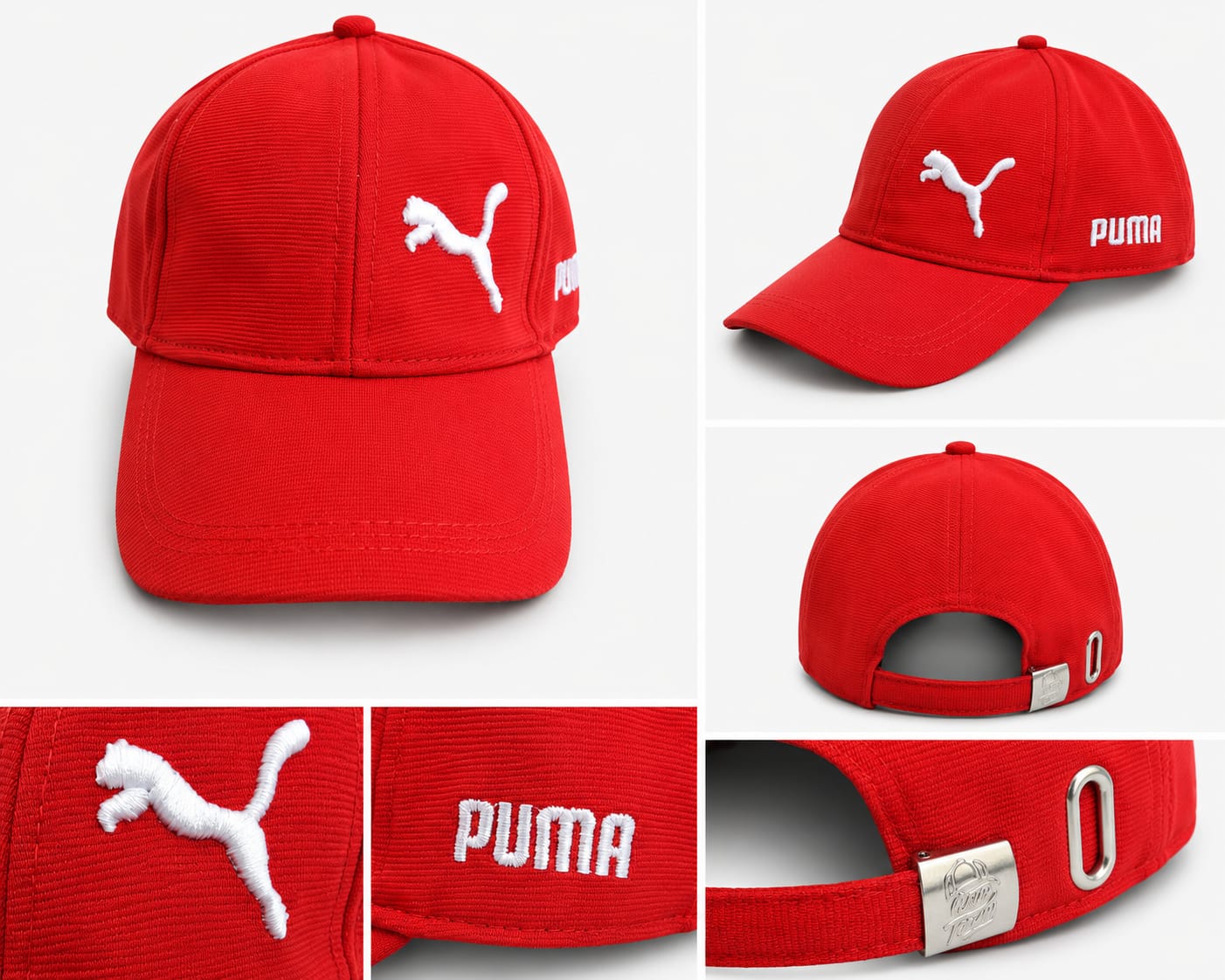 Premium Sports Cap | Adjustable Baseball Cap for Boys and Girls | Maroon, Red & Dark Blue