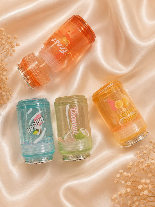 Mini Soda Can Lip Gloss – Refreshing  Fruity Lip Tint & High-Shine Gloss