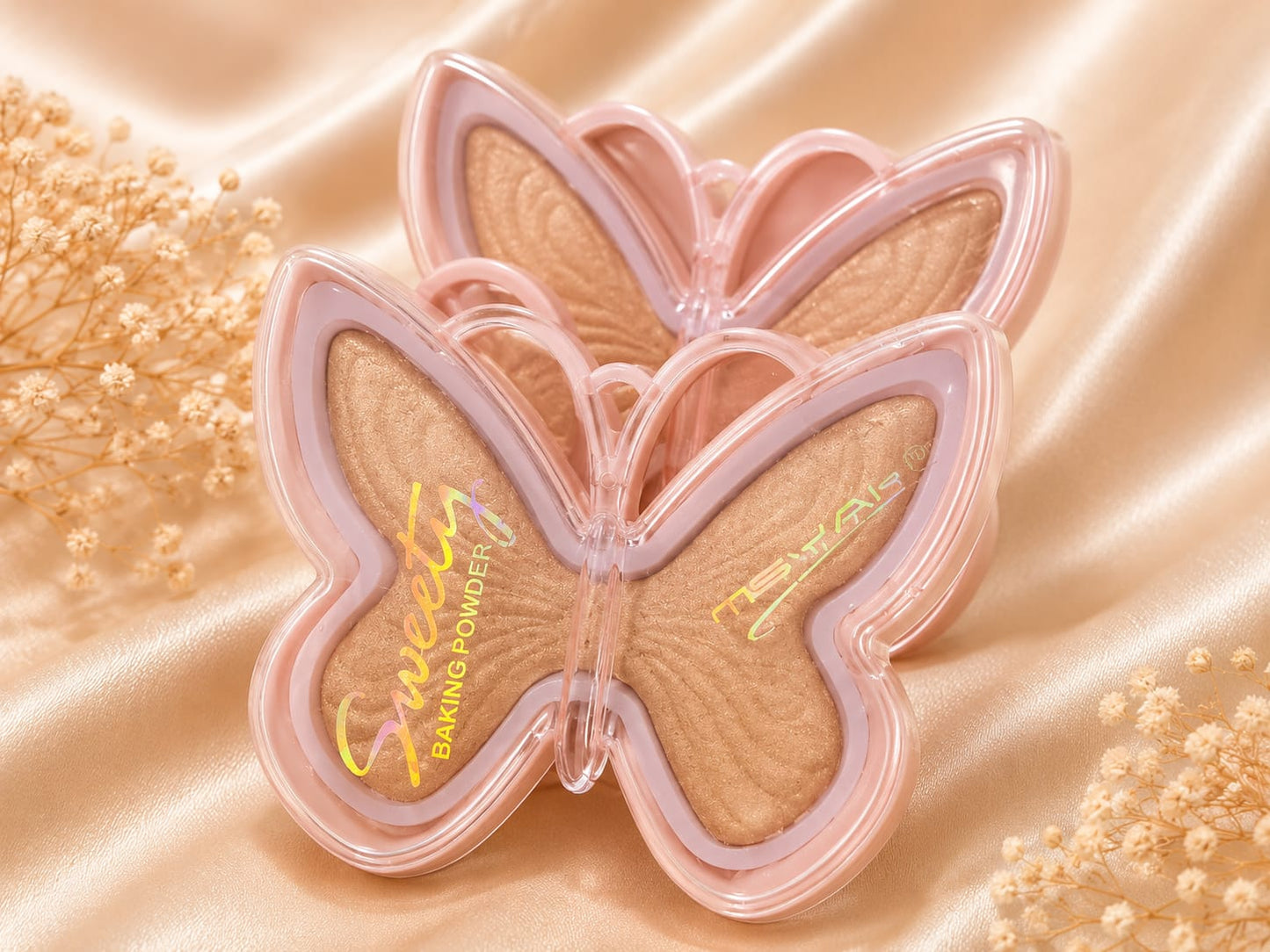 MSTAIR Sweety Butterfly Highlighter – Luminous Glow Powder