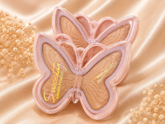 MSTAIR Sweety Butterfly Highlighter – Luminous Glow Powder