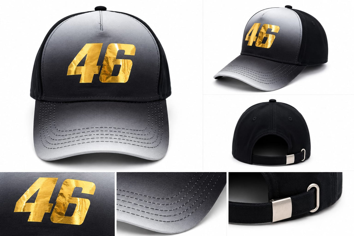 Premium Adjustable Gradient Baseball Cap for Boys & Girls | Stylish Casual Sports Cap